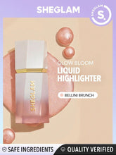 SheGlam Glow Bloom Liquid Highlighter- BELLINI BRUNCH - Beauties Junction