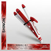 SHINON 3 in 1 Hair Iron – Multi-Function Hair Styling Tool