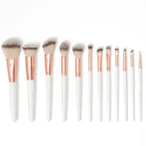 BH COSMETICS ROSE ROMANCE 12 PEICE BRUSH SET WITH COSMETIC BAG