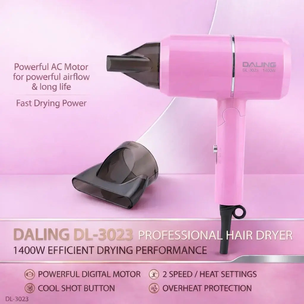 Daling Hair Dryer DL-3023 (1400W)