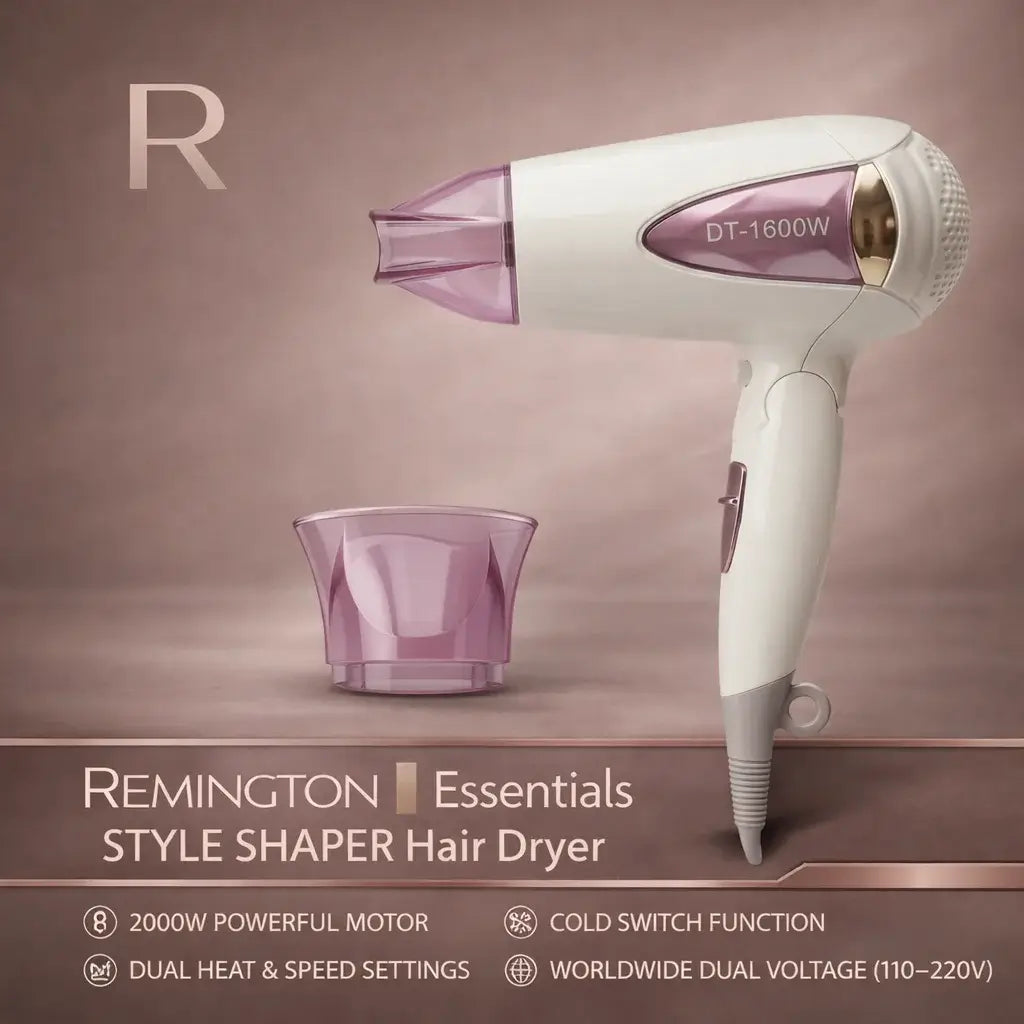 Remington Hair Essentials Style Shaper Hair Dryer