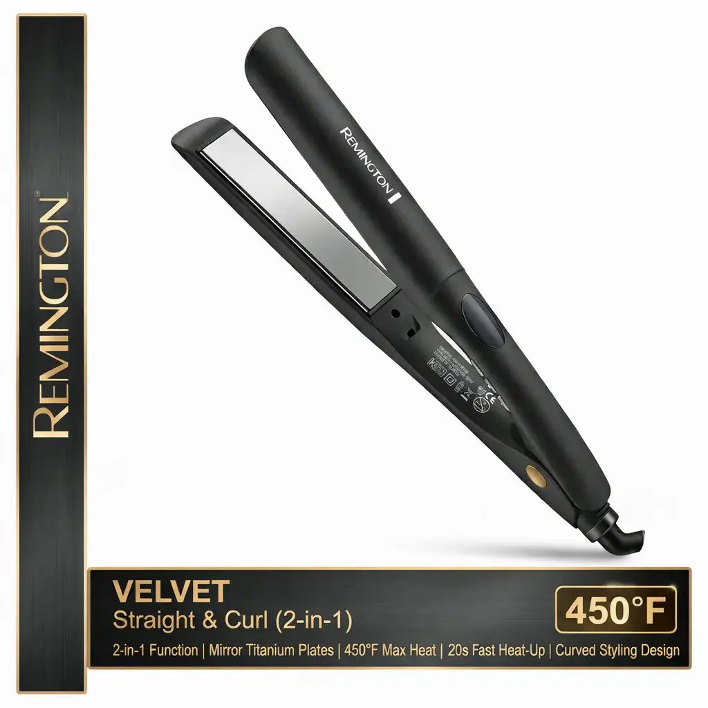 Remington Styler Velvet Straight & Curl (2-in-1)
