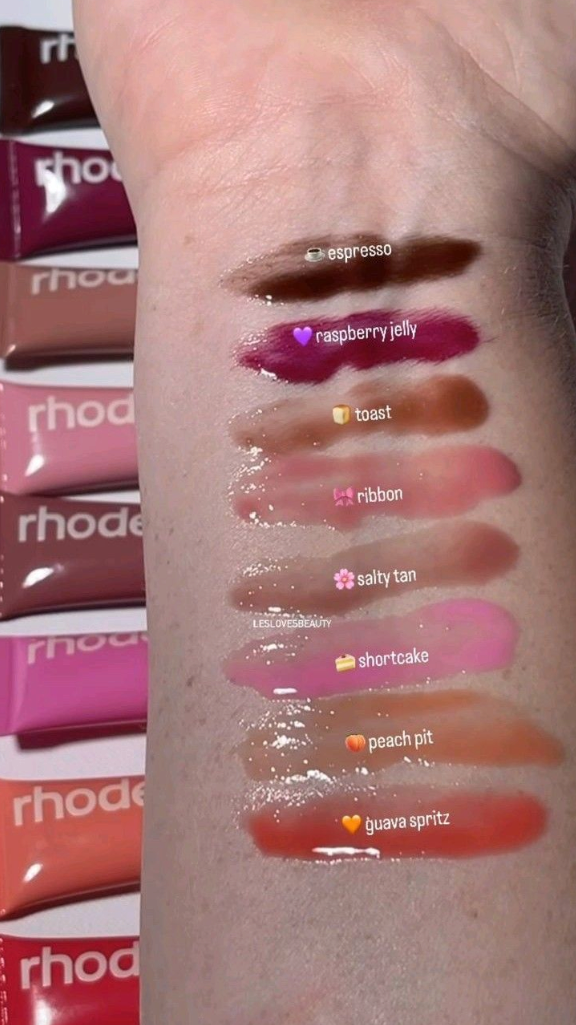 Rhode Peptide lip Tint (Pack of 8)